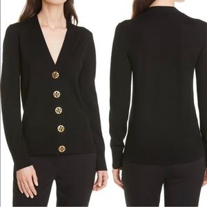 Tory Burch Black Cardigan